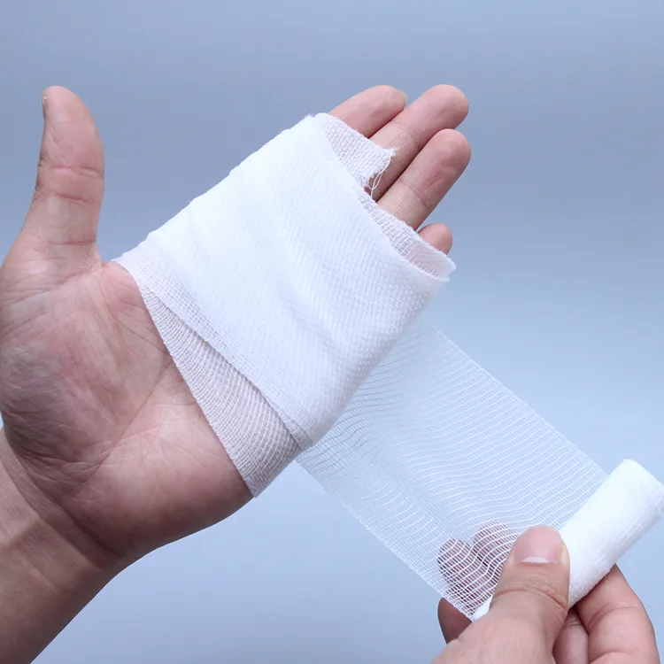 تصویر 1 از باند پانسمان استریل شده نخی و سبک